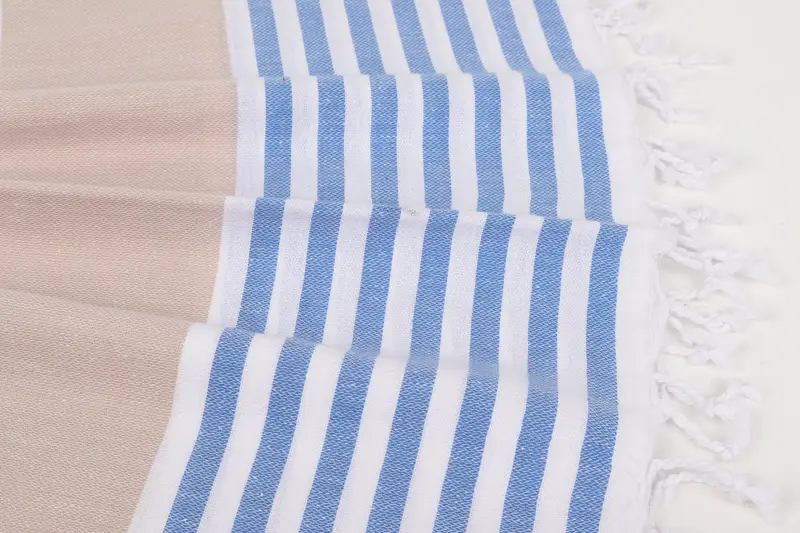 Valentines Day Gift For Her, 70x40 Cotton Striped Towel, Turkish Towel Beach, Bridesmaid Proposal Gift, Monogram Beach Towel, Quick-dry towel - 8