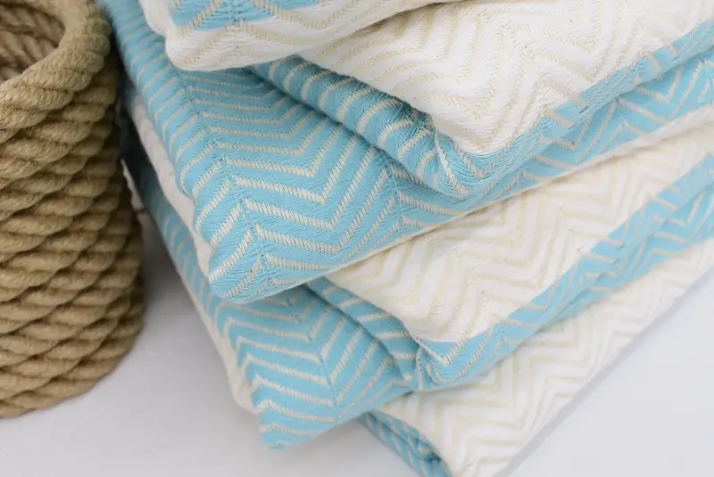 Embroidered Turkish Towel, Bachelorette Party Decorations, Gym Towel, Valentines Gift, Gifts For Him, 70x40 Cotton Zig zag Towel, Personalized Gift - 4