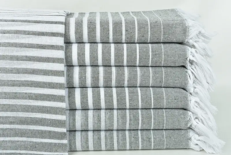 Peshtemal Towel, 70x40 Cotton Striped Towel, Bachelor Gifts, Bachelor Party Favors, Beach Size Towel, Welcome Wedding Gift, Bachelorette Party Gifts - 1