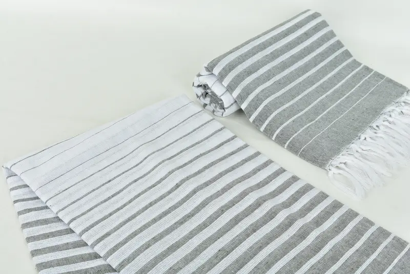 Peshtemal Towel, 70x40 Cotton Striped Towel, Bachelor Gifts, Bachelor Party Favors, Beach Size Towel, Welcome Wedding Gift, Bachelorette Party Gifts - 7