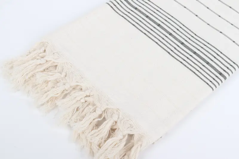 Bachelorette Party Decorations, 70x40 Cotton Striped Towel, Custom Towel Beach, Bridal Shower Gift, Gift For Coworker, Gift For Him, Spa Gift Towel - 7