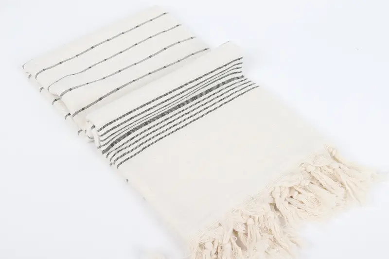 Bachelorette Party Decorations, 70x40 Cotton Striped Towel, Custom Towel Beach, Bridal Shower Gift, Gift For Coworker, Gift For Him, Spa Gift Towel - 6