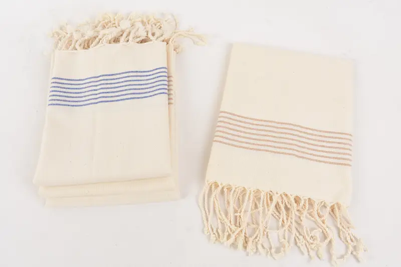 36x18 Linen Striped Towel, Girl Trip Party Favor, Xmas Gifts, Personalized Gifts, Monogrammed Hand Towel, Personalized Hand Towel, Hand Size Towels - 8