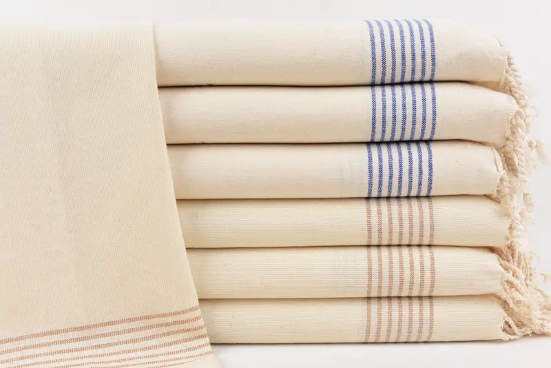 36x18 Linen Striped Towel, Girl Trip Party Favor, Xmas Gifts, Personalized Gifts, Monogrammed Hand Towel, Personalized Hand Towel, Hand Size Towels - 1