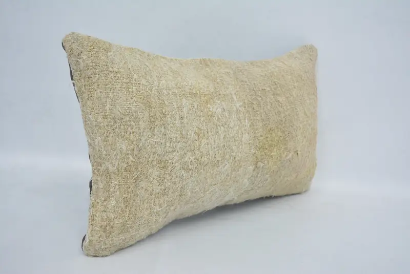 12x20 Beige Pillow Case, Vintage Pillow, Gift Pillow, Pillow Cover, Bolster Throw Pillow Cover, Outdoor Patio Cushion, Pillow for Sofa - 3