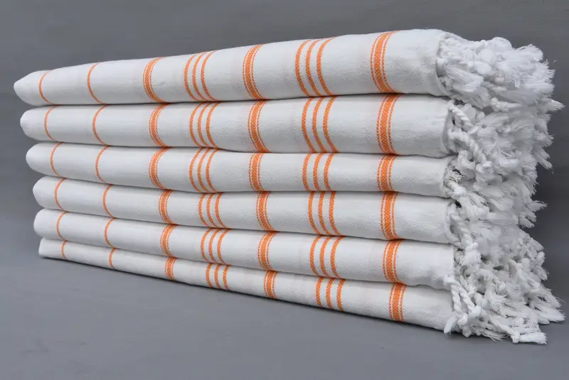 Monogramlı el havlu, 40x24 pamuklu çizgili havlu, özel el havlu, sevgililer hediyesi, kişiselleştirilmiş el havlu, ilk evlilik yıldönümü hediyesi - 1