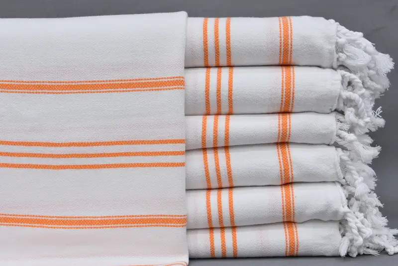 Monogramlı el havlu, 40x24 pamuklu çizgili havlu, özel el havlu, sevgililer hediyesi, kişiselleştirilmiş el havlu, ilk evlilik yıldönümü hediyesi - 3