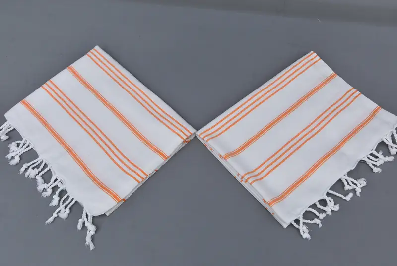 Monogramlı el havlu, 40x24 pamuklu çizgili havlu, özel el havlu, sevgililer hediyesi, kişiselleştirilmiş el havlu, ilk evlilik yıldönümü hediyesi - 8