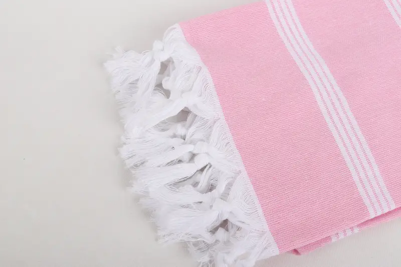 Wedding Favors, Organic cotton peshtemal for spa and beach, Gift For Her, Bachelor Party Favors, Bridesmaid Gift Towel, 70x30 Cotton Striped Towel - 7