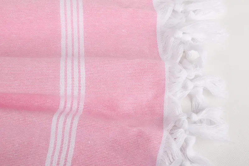 Wedding Favors, Organic cotton peshtemal for spa and beach, Gift For Her, Bachelor Party Favors, Bridesmaid Gift Towel, 70x30 Cotton Striped Towel - 8
