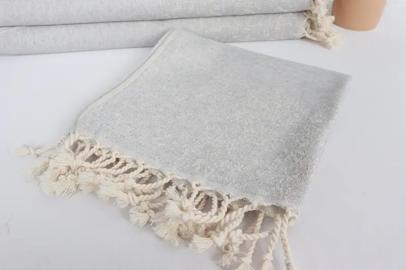 Monogram Hand Towel, Personalized Dish Towel, Spa Towel, Bridal Shower Gifts, Gifts For Him, 36x18 Cotton Carretta Patterned Towel, Wedding Gift - 6