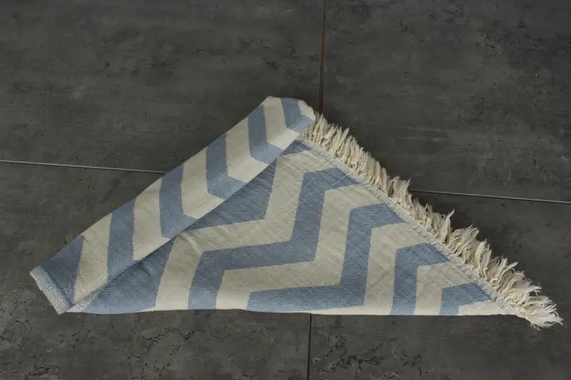 Spa Towel, Bridesmaid Gifts, Custom Hand Towel, Holiday Towel, Bridal Gifts, Monogram Kitchen Towel, Gift For Him, 40x24 Cotton Zigzag Design Towel - 7