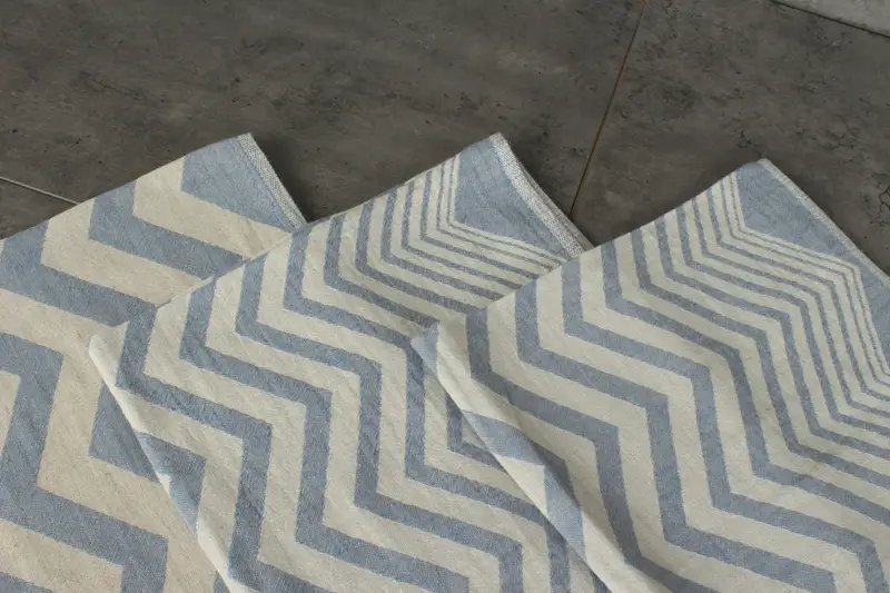 Spa Towel, Bridesmaid Gifts, Custom Hand Towel, Holiday Towel, Bridal Gifts, Monogram Kitchen Towel, Gift For Him, 40x24 Cotton Zigzag Design Towel - 6