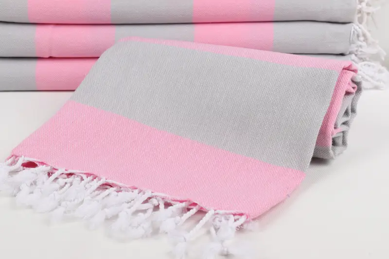 Monogram Towels, 70x40 Cotton Striped Towel, Beach Towel Bulk, Turkish hand towel, Wedding Favors, Christmas Gift, Personalized Turkish Beach Towel - 4