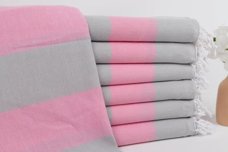 Monogram Towels, 70x40 Cotton Striped Towel, Beach Towel Bulk, Turkish hand towel, Wedding Favors, Christmas Gift, Personalized Turkish Beach Towel - 1