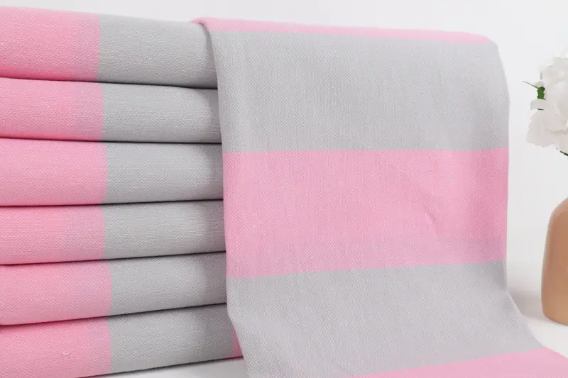 Monogram Towels, 70x40 Cotton Striped Towel, Beach Towel Bulk, Turkish hand towel, Wedding Favors, Christmas Gift, Personalized Turkish Beach Towel - 2