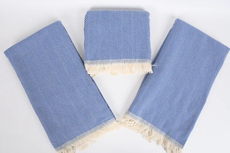 Turkish Towel Beach Towel, Travel towel, 70x36 Cotton Striped Towel, Lightweight towel, Peshtemal, Turkish Towel Personalized, Summer Gift - 6