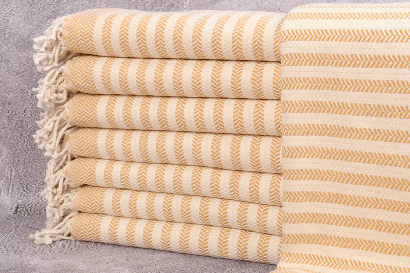 Bachelorette Party Gifts Bridesmaids, Gym Towel, Spa Towel, Personalized Beach Towel, Customized Towels, Handmade Gift, 70x40 Cotton Chevron Towel - 1