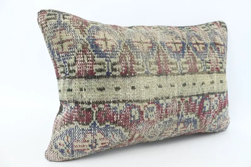 16x24 Purple Pillow Cover, Decorative Pillow, Pillow, Indoor Cushion, Custom Pillow Cover, Handmade Kilim Cushion, Kilim Pillow, Kilim Cushion Sham - 3