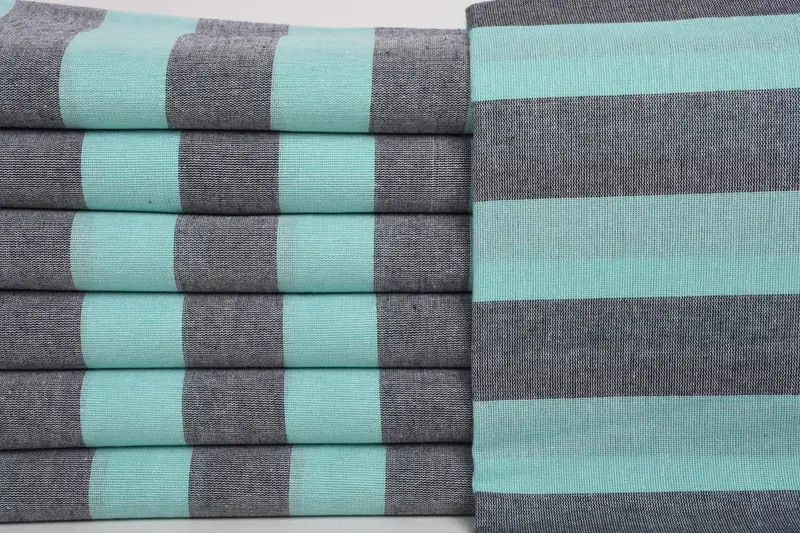 Valentines Day Gift For Him, Summer Gift, Yoga Towel, Bridesmaid Gift Towel, Bachelorette Beach Towel, 68x36 Cotton Striped Towel, Personalized Gift - 1