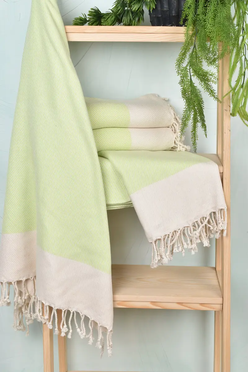 Turkish towel bulk order for wedding gifts, Bridal Shower Gift, Custom Gift, Gift For Bride, 70x40 Cotton Striped Towel, Monogrammed Beach Towel - 6