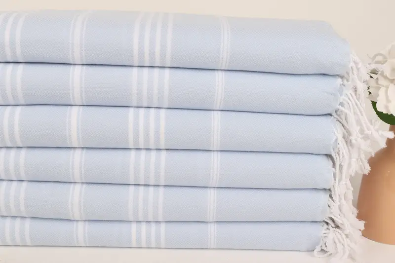Absorbent towel, Fringed Turkish towel for poolside, Boyfriend Christmas Gift, Turkish Towel Beach, Soft and absorbent Turkish towel, Bachelor Gifts - 3