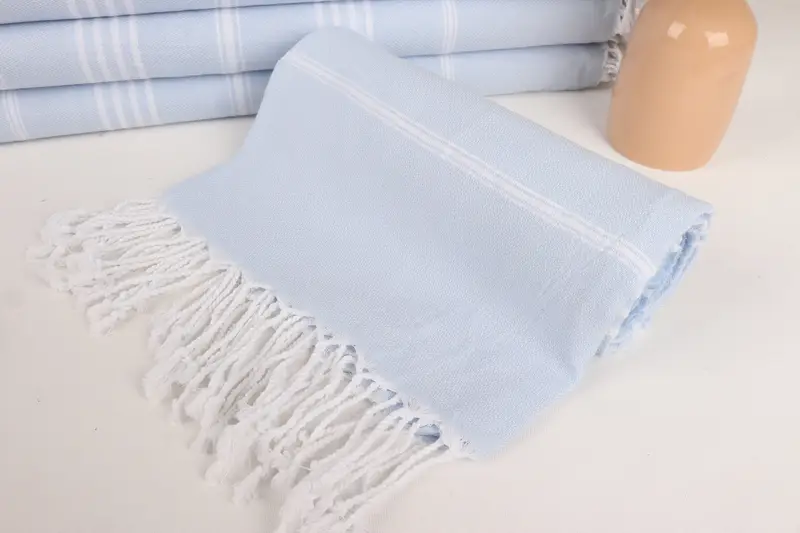 Absorbent towel, Fringed Turkish towel for poolside, Boyfriend Christmas Gift, Turkish Towel Beach, Soft and absorbent Turkish towel, Bachelor Gifts - 4