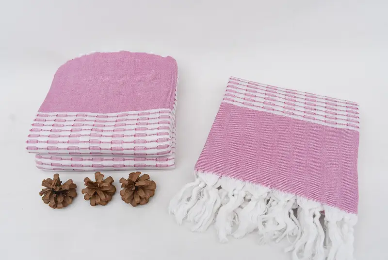 Valentines Day Gift, Personalized Gifts, Beach Theme Wedding Gift, Quick-dry towel, 70x40 Cotton Geometric Towel, Luxury towel, Pool Towels - 7