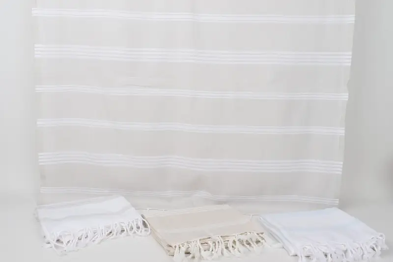 Personalized Turkish Towel, Monogram Beach Towel, 70x36 Cotton Striped Towel, Turkish Towel Monogram, Wedding Day Gift For Bride, Luxury towel - 8