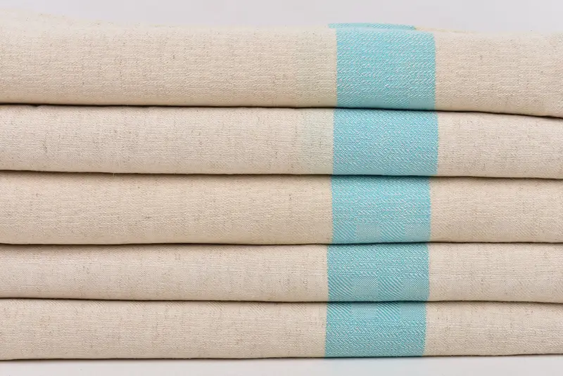 Luxury towel, Bridesmaid Gift, 70x36 Linen Striped Towel, Xmas Gifts, Beach Theme Wedding Gift, Spa Towel, Organic Turkish towel, Decorative Towel - 2