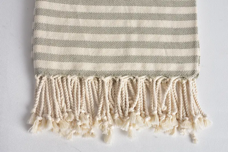 Quick-Dry Beach Towel, Gift Boxes Towel, 70x40 Cotton Striped Towel, Best Beach Towel, Turkish Towel Beach Towel, Decorative Towel, Sand-free towel - 8
