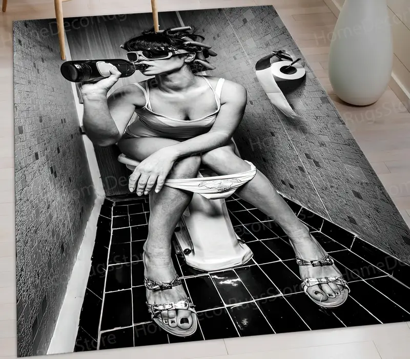 Chic Printed Rug: Elegant Design for Modern Living Spaces