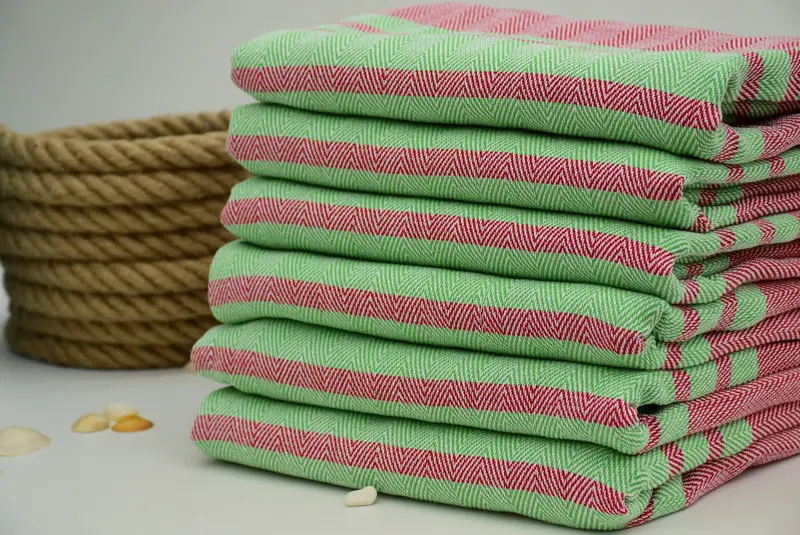 Turkish Beach Towel Personalized, 64x40 Cotton Chevron Towel, Customized Towels, Quick-dry peshtemal, Custom Beach Towel, Sand-free towel - 2