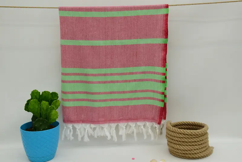 Turkish Beach Towel Personalized, 64x40 Cotton Chevron Towel, Customized Towels, Quick-dry peshtemal, Custom Beach Towel, Sand-free towel - 8