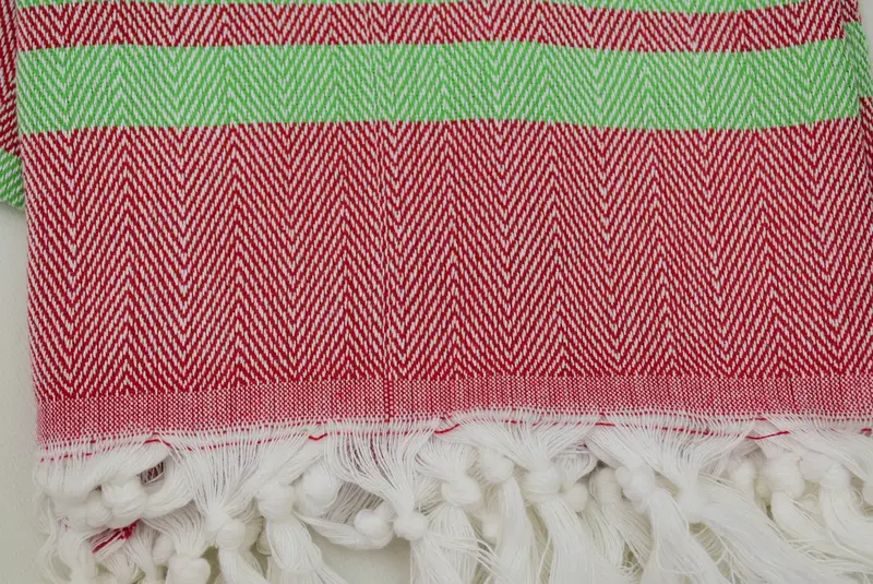 Turkish Beach Towel Personalized, 64x40 Cotton Chevron Towel, Customized Towels, Quick-dry peshtemal, Custom Beach Towel, Sand-free towel - 7