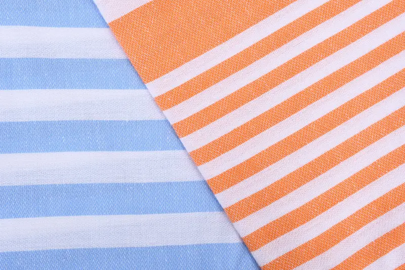 Gift For Wedding Day, 68x36 Cotton Striped Towel, Beach Towel Bulk, Valentines Day Gift Idea, Unique Wedding Gift, Handmade Gift, Bridal Shower Gift - 5