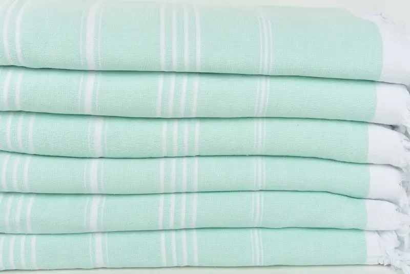 Girls Weekend Getaways Gifts, Soft towel, Birthday Gift, Monogrammed Beach Towel, 70x36 Cotton Striped Terry Towel, Yoga Towel, Turkish hand towel - 2