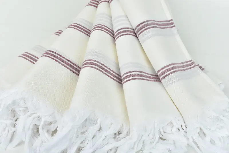 70x40 Cotton Striped Towel, Spa Towel, Quick-dry towel, Bachelorette Party Gifts, Arizona Bachelorette Party Favors, Luxury towel, Bridal Gifts - 4