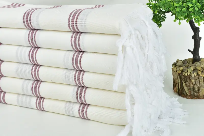 70x40 Cotton Striped Towel, Spa Towel, Quick-dry towel, Bachelorette Party Gifts, Arizona Bachelorette Party Favors, Luxury towel, Bridal Gifts - 3