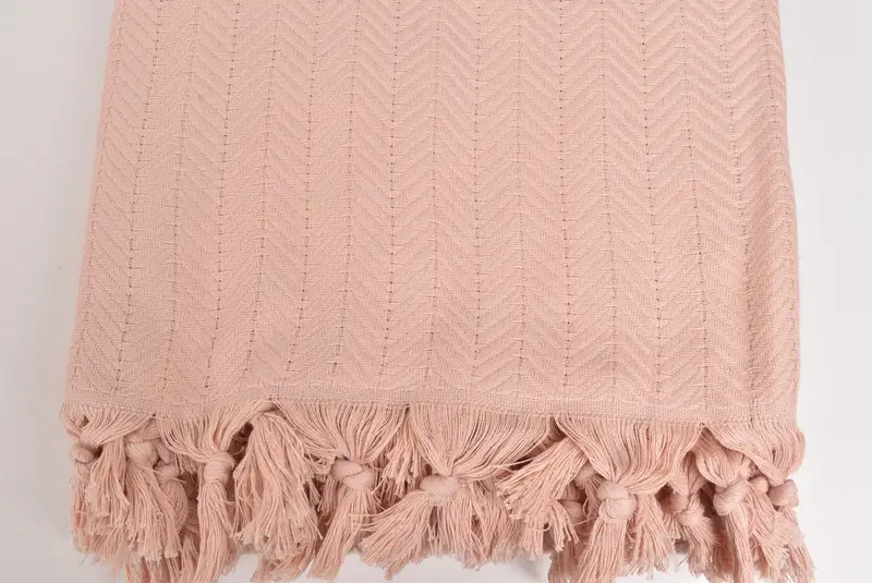 76x56 Cotton Stonewashed Chevron Towel, Throw Blanket Couch, Woven Throw Blanket, Organic Throw, Baby Boy Gift, Turkish Blanket Throw, Throw Blanket - 5