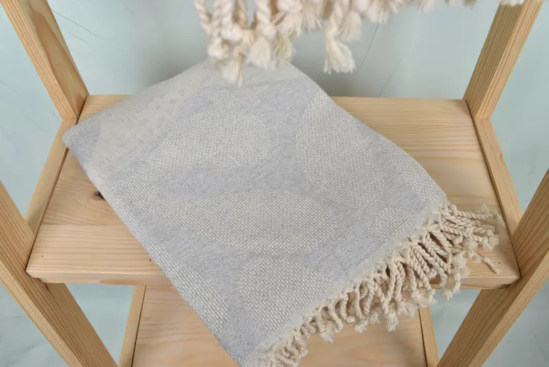 Wedding Day Gift For Bride, Custom Wedding Gift, Organic Turkish towel, 70x40 Cotton Whale Design Towel, Beach Wedding Favor, Bridesmaid Gift - 6