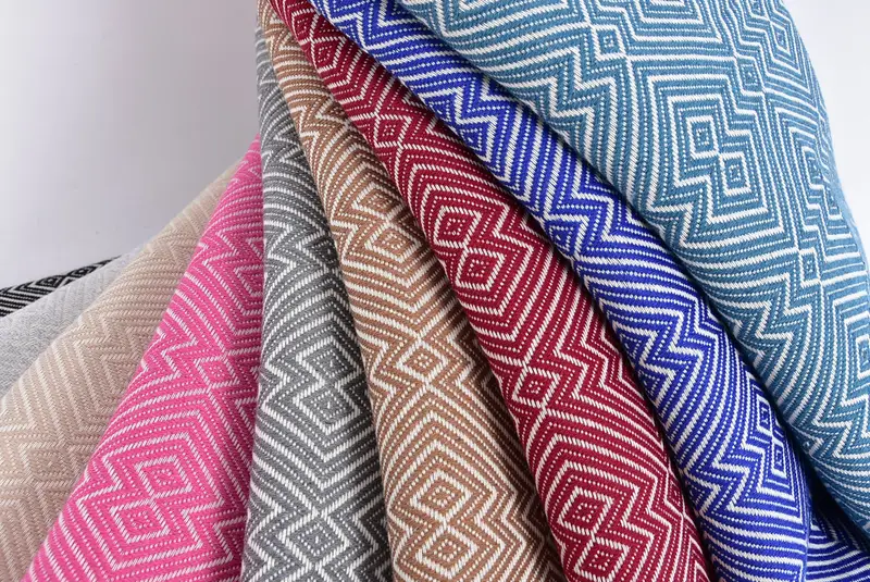 Turkish Towel Monogram, 76x40 Cotton Diamond Towel, Beach Towel Gift, Bride Gift, Wedding Favors, Lightweight Turkish towel, Luxury Beach Towel - 5