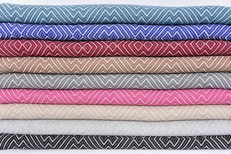 Turkish Towel Monogram, 76x40 Cotton Diamond Towel, Beach Towel Gift, Bride Gift, Wedding Favors, Lightweight Turkish towel, Luxury Beach Towel - 2