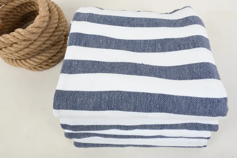 Organic Turkish towel, 68x36 Cotton Striped Towel, Turkish Towel Bulk, Custom Wedding Gift, Personalized Gifts, Wedding Day Gift For Bride - 4