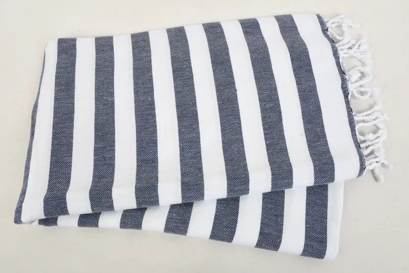 Organic Turkish towel, 68x36 Cotton Striped Towel, Turkish Towel Bulk, Custom Wedding Gift, Personalized Gifts, Wedding Day Gift For Bride - 6