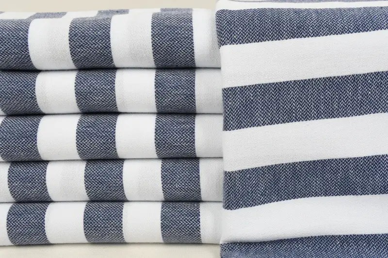 Organic Turkish towel, 68x36 Cotton Striped Towel, Turkish Towel Bulk, Custom Wedding Gift, Personalized Gifts, Wedding Day Gift For Bride - 1