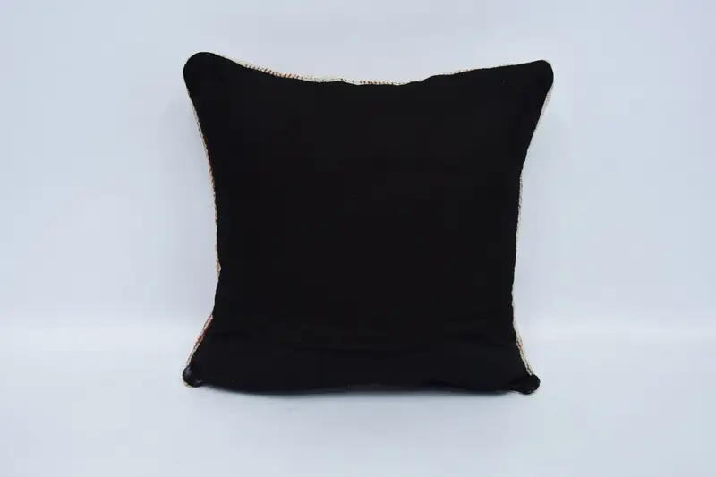 Sofa Pillow, 16x16 White Pillow, Ethnical Kilim Rug Pillow, Pillow, Bed Pillow Cover, Antique Pillows, Vintage Pillow, Outdoor Patio Cushion - 6