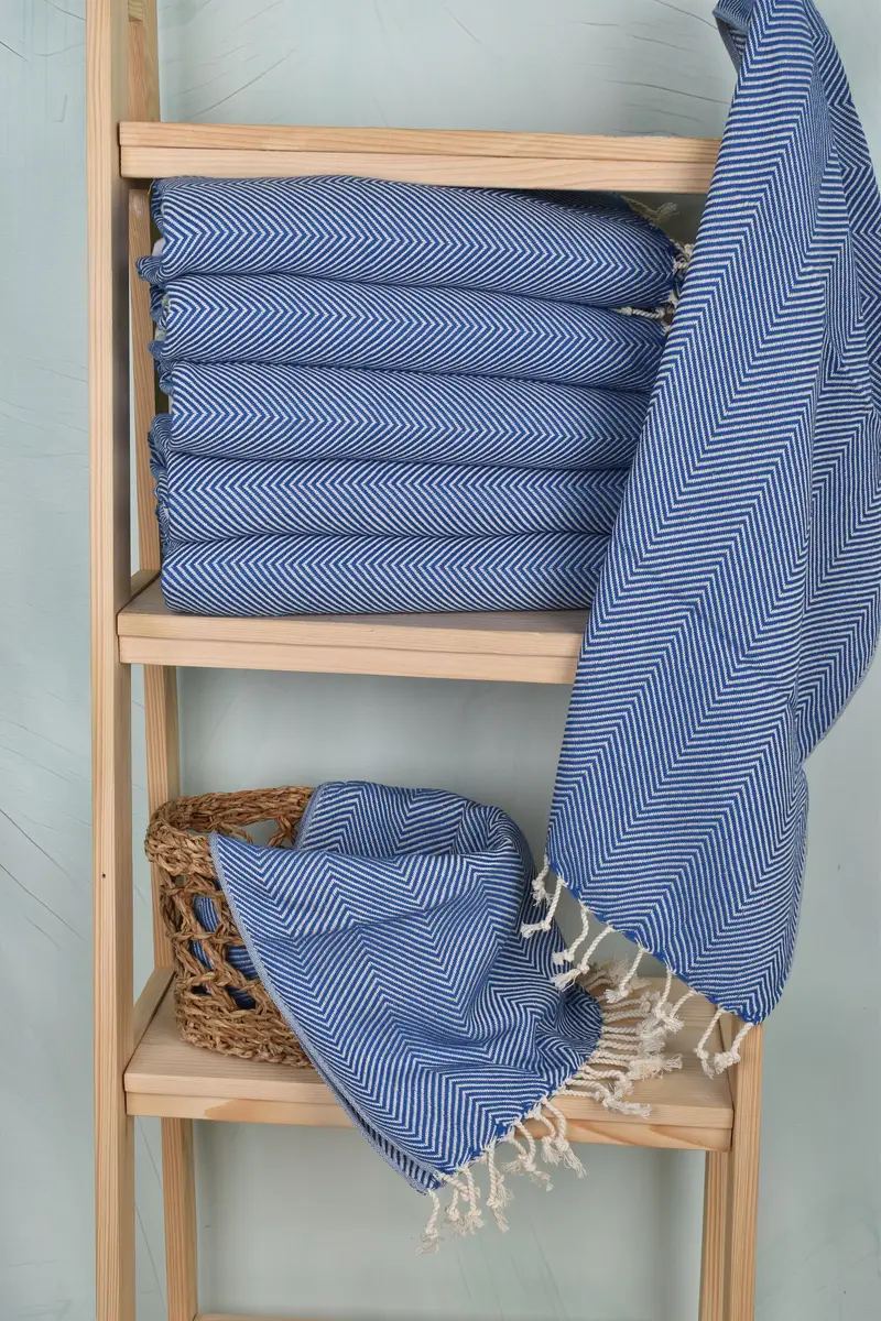 Decorative Towel, Custom Hand Towel, Wedding Gift, Best Friend Wedding Gift, 40x20 Cotton Herringbone Towel, Turkish Tea Towel, Bridal Shower Gifts - 3