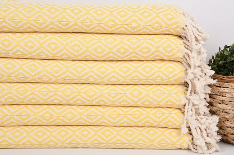 Best Beach Towel, Welcome Wedding Gift, Bridesmaid Gift Towel, 70x40 Cotton Diamond Towel, Wedding Gifts Towel, Monogram Towels, Spa Towel - 2