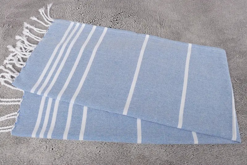 Monogram Kitchen Towel, Beach Theme Wedding Gift, Christmas Gift, Personalized Kitchen Towel, Bridesmaid Gifts, 38x18 Cotton Striped Towel - 6